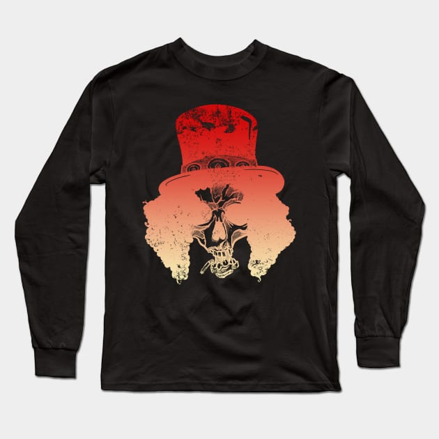 Skull rock Long Sleeve T-Shirt by manuvila